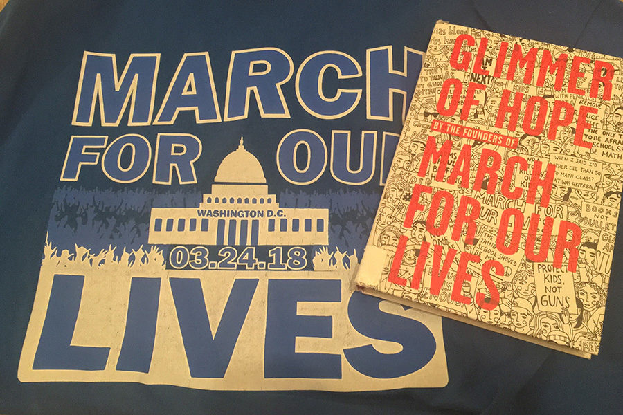 Each chapter in Glimmer of Hope was written by a student or alumni of Marjory Stoneman Douglas High School.  All of the proceeds from the book will be used to benefit the March for Our Lives Foundation.   