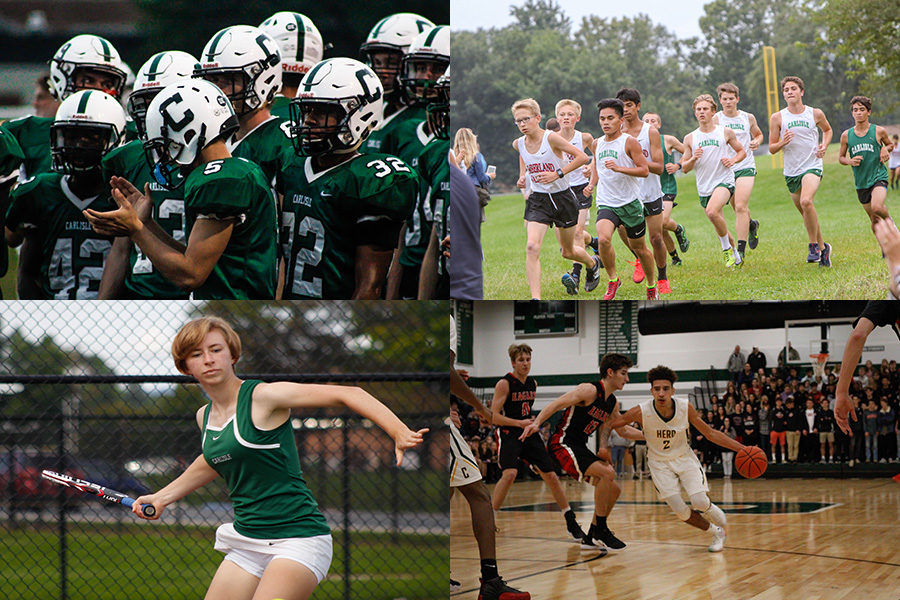 Carlisle varsity football, cross country, tennis and basketball showcased their skills in the past two seasons, leaving to question which sports received the most attention and why. 