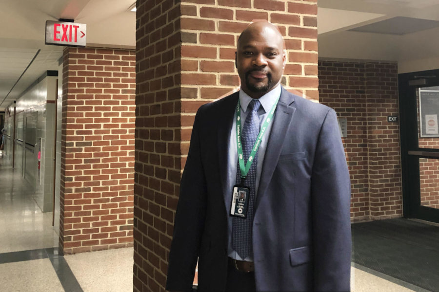 Ninth grade principal Luther Green