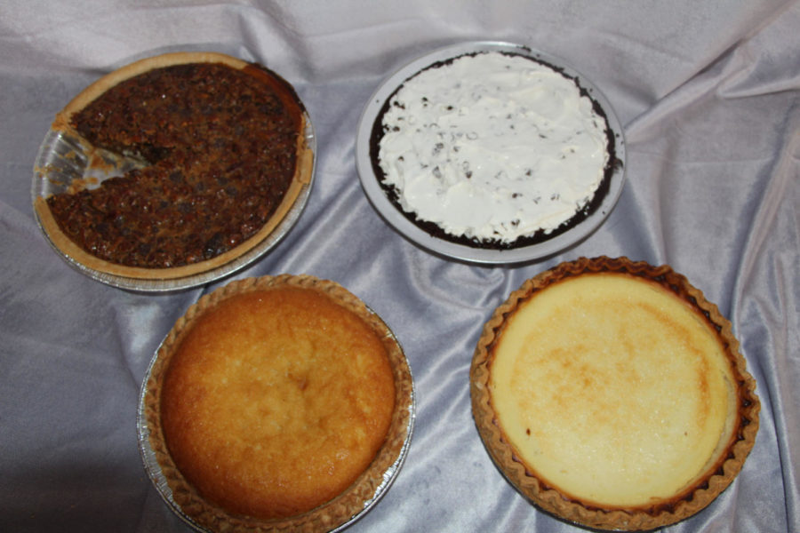 These are some close ups of the tops of some of the pies.