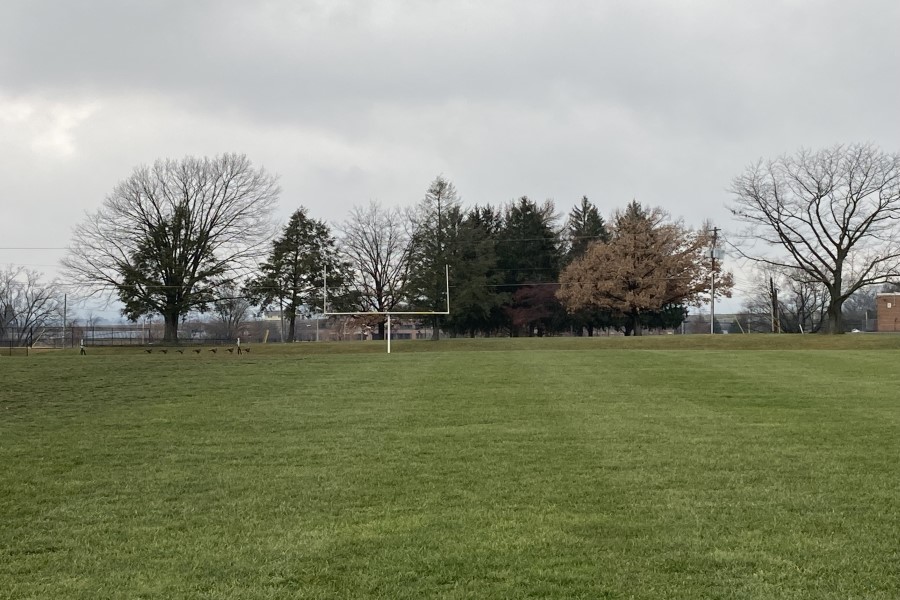 LEVELING THE PLAYING FIELD: Phase I of the Athletic Field Project includes putting in a synthetic turf field in the area of the current football practice field. The field is planned to be built by the 2022 Fall Sports Season. Sensenig said, They [my team] will no longer be affected by huge holes, divots or dirt patches in the grass- or the length of the grass affecting their ability to dribble with speed and control in order to successfully possess the ball.