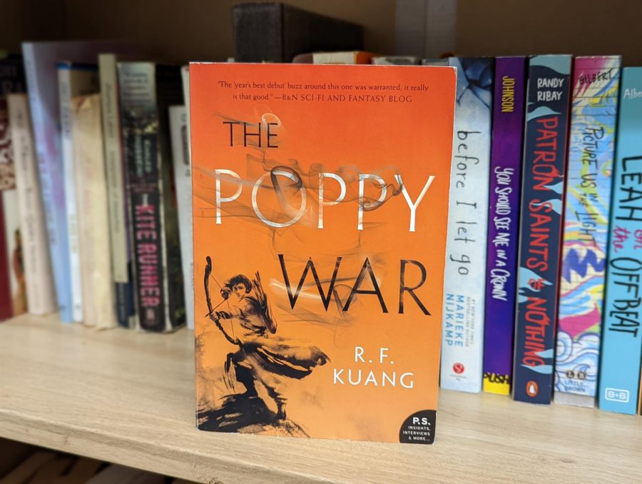 ADDICTIVE+CHAOS%3A+The+Poppy+War+by+R.+F.+Kuang+tells+the+story+of+Rin%2C+a+14-year+old+war+orphan+in+Ancient+China.+Kuangs+novel+combines+history%2C+science+fiction+and+fantasy+to+explore+the+horrors+of+war+through+the+experiences+of+children.