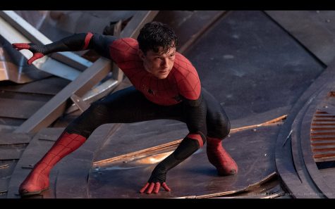 PERFECTLY POISED: Tom Holland prepares to strike into action in the latest release in the Spider-Man universe, Spider-Man: No Way Home. Released on Friday Dec 17, the movie offers numerous moments of storyline contentment as Marvel nods to the franchises longtime fans.
