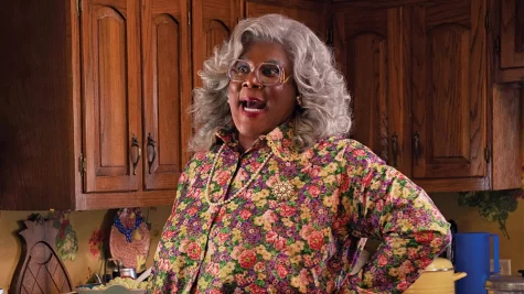 Actor Tyler Perry plays Madea who is very frustrated at all the secrets that have been uncovered .
