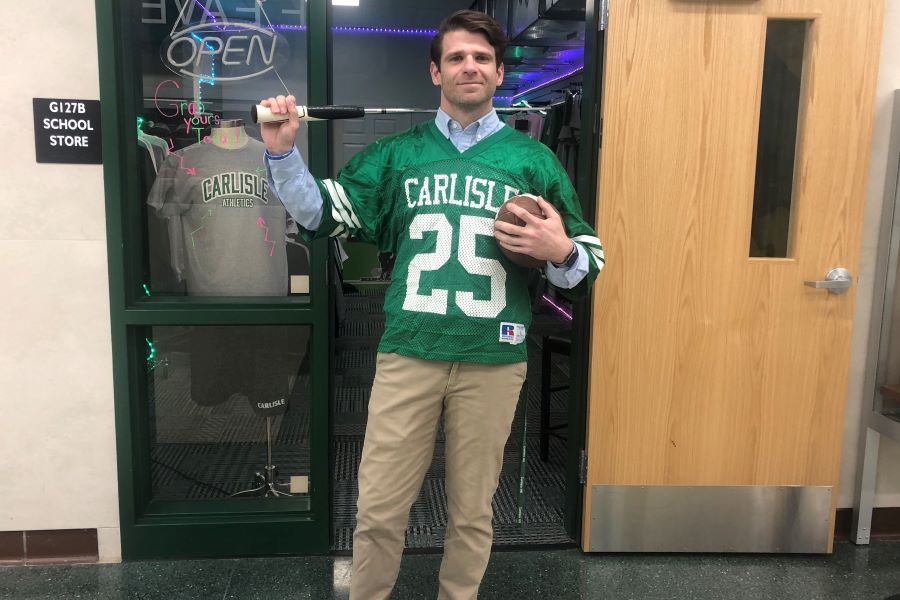MOST ATHLETIC: Mr. Conklin
"He singlehandedly cooked the senior girls in the Powder Puff game." - Senior Nick Stiltner