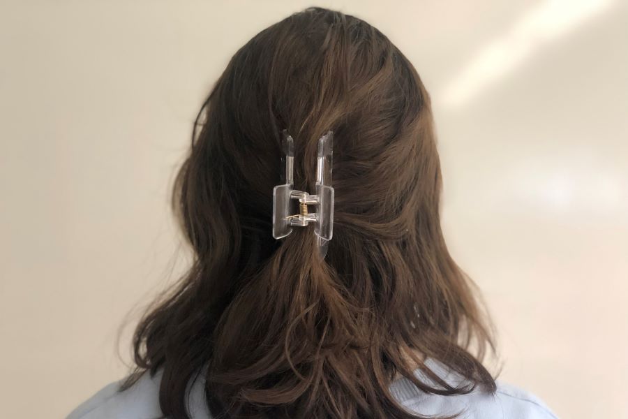BACK IN STYLE:  Claw clips are great for a quick, versatile way of getting hair out of your eyes while looking stylish at the same time. 