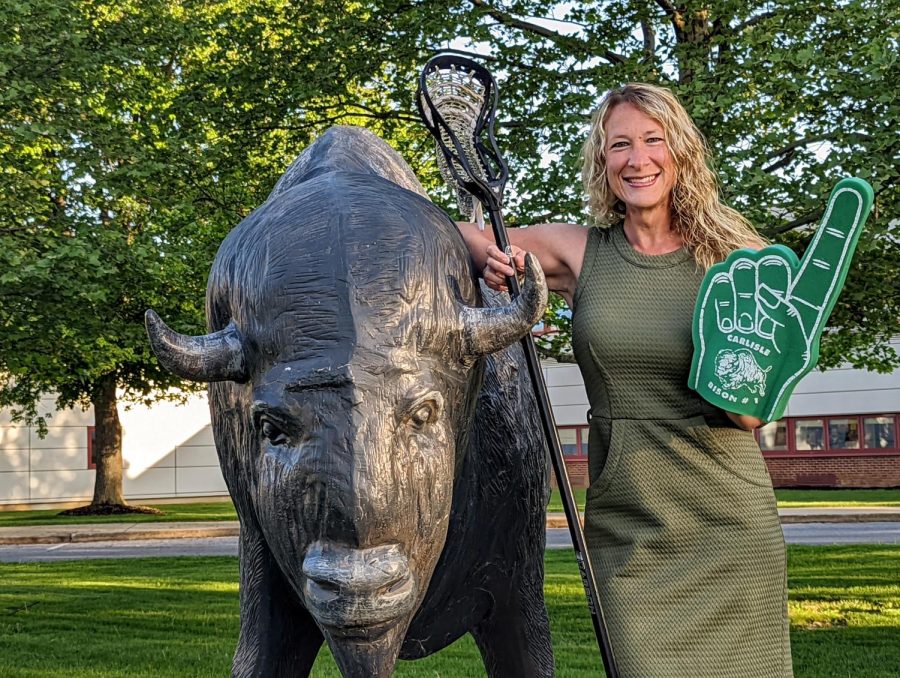 MOST SCHOOL SPIRIT: Mrs. Disbrow
"If you went to any sporting events throughout high school, Mrs. Disbrow is the one person you would see at everything; nobody shows the amount of support she does." - Senior Thomas Flynn