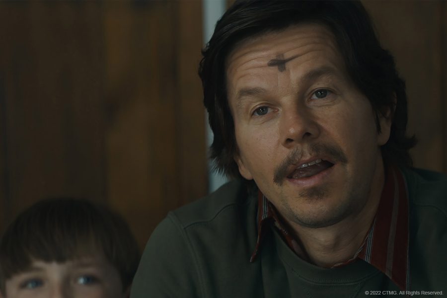 PRAYERS ANSWERED: Mark Wahlberg returns to the big screen in Father Stu, based on real events. 