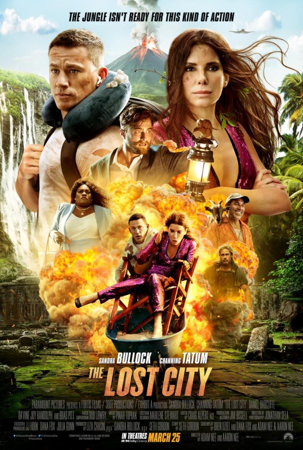 Need something to do this holiday weekend? Check out The Lost City starring Sandra Bullock, Channing Tatum, Daniel Radcliffe, and Brad Pitt.