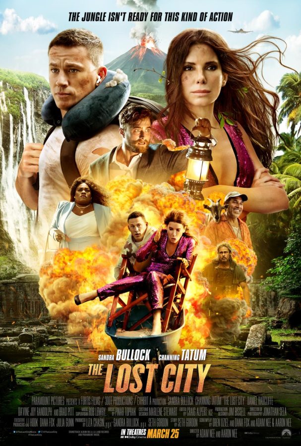 Need something to do this holiday weekend? Check out "The Lost City" starring Sandra Bullock, Channing Tatum, Daniel Radcliffe, and Brad Pitt.