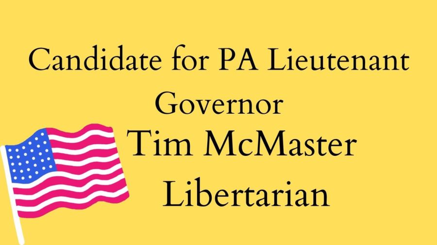 Tim McMaster- Libertarian