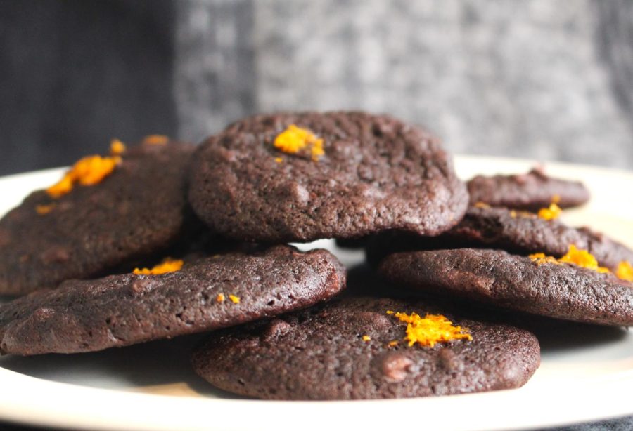 Double Chocolate Orange Cookies