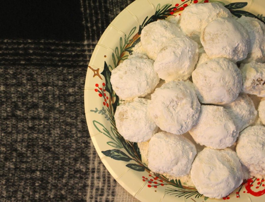 These pecan snowball cookies combine lots of powdered sugar (too much, some may say) with a nutty core that helps to balance the sweetness. While messy to eat, they elicit a warm sense of nostalgia.