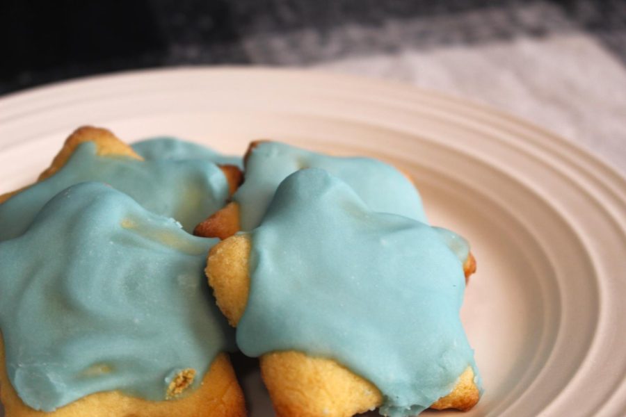 Cute presentation of holiday shapes along with color in the icing make the cookie pop. With a spongey, almost bread-like consistency and just the right amount of sweetness, these cookie’s simplicity enables them to be enjoyable for all ages.  Recipe by Gerry Coleman.