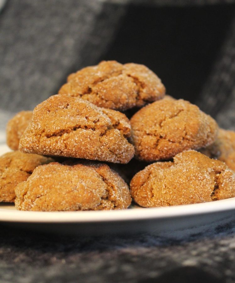 These molasses cookies are layered with flavor, most notably the strong presence of nutmeg. The texture was enviable, and the sugar coating adds some additional sweetness.