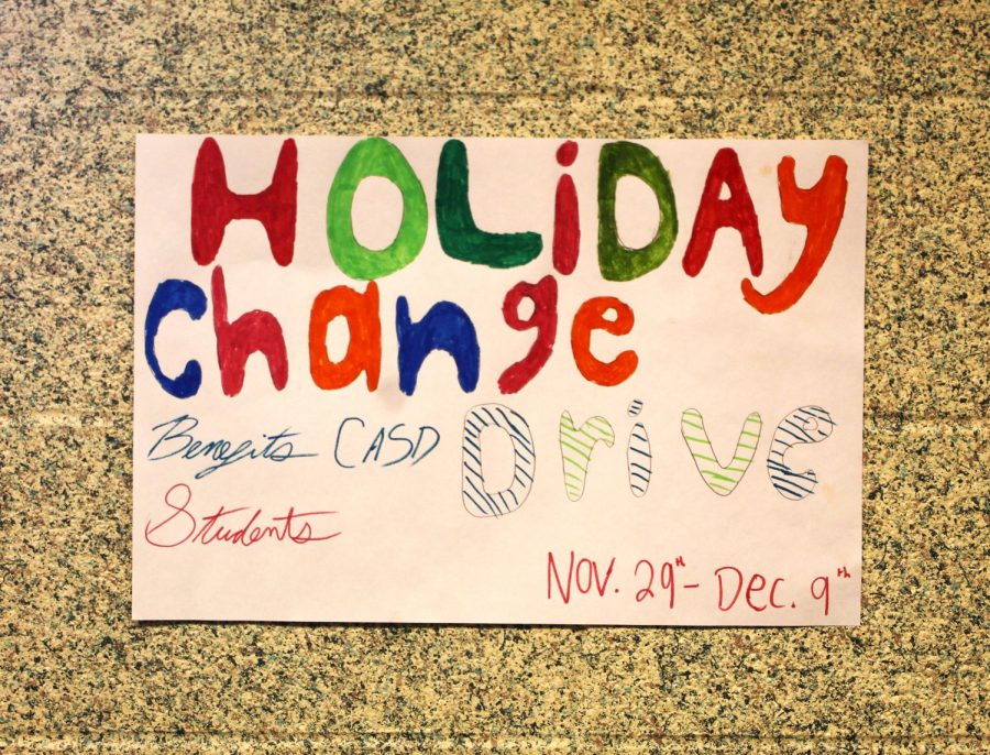 CHSs Holiday Change Drive