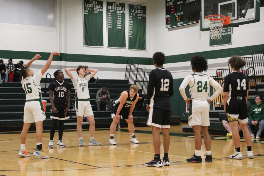 Carlisle's #15 shoots for the extra point