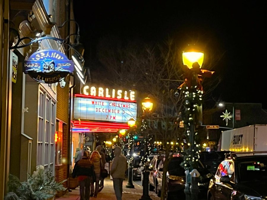 A glimpse into downtown Carlisle during the holidays