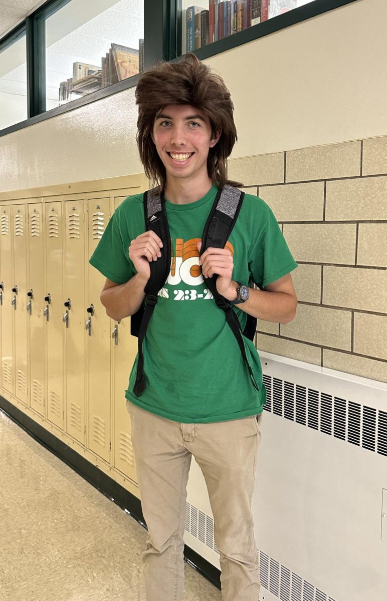Senior Atticus Renault is ready to join a '70s rock-band!