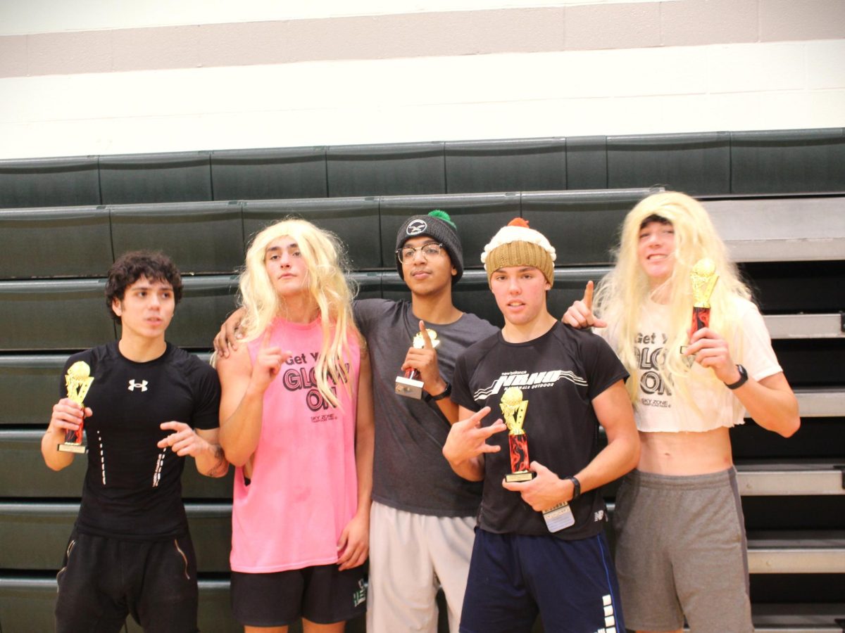 WINNER WINNER: "The Cupcakes" came out on top and get to play the teachers at the pep rally!
