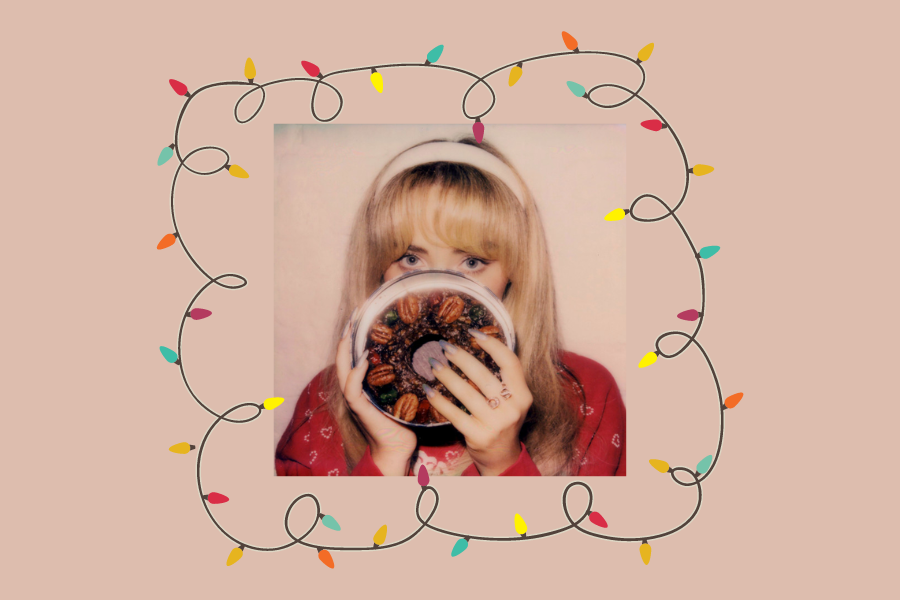 The cover for Sabrina Carpenters EP, Fruitcake