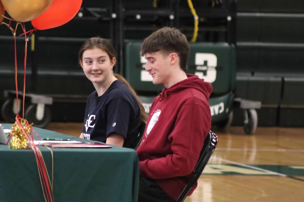 Left to right: Olivia Baldwin, Isaac Beals