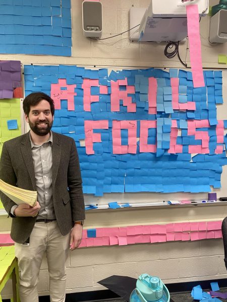 A Sticky Situation: An April Fool’s Prank for Mr. Bigelow
