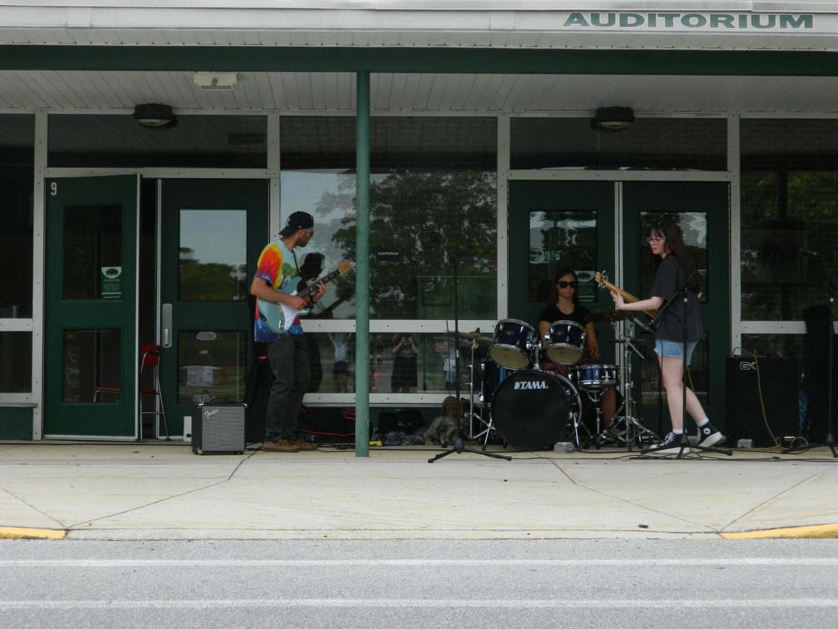Earth Bound playing at the start of Spring Fest.