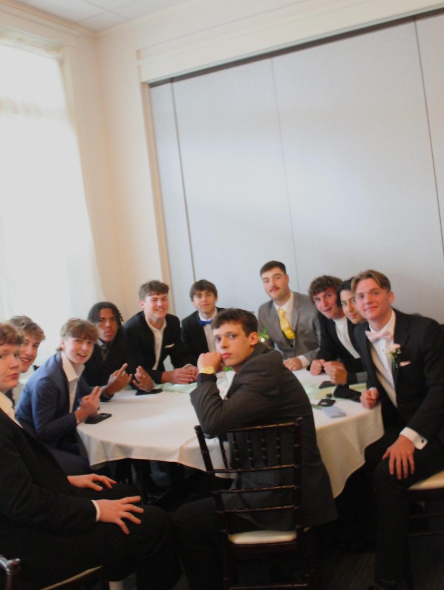 Juniors and Seniors discussing various topics. 