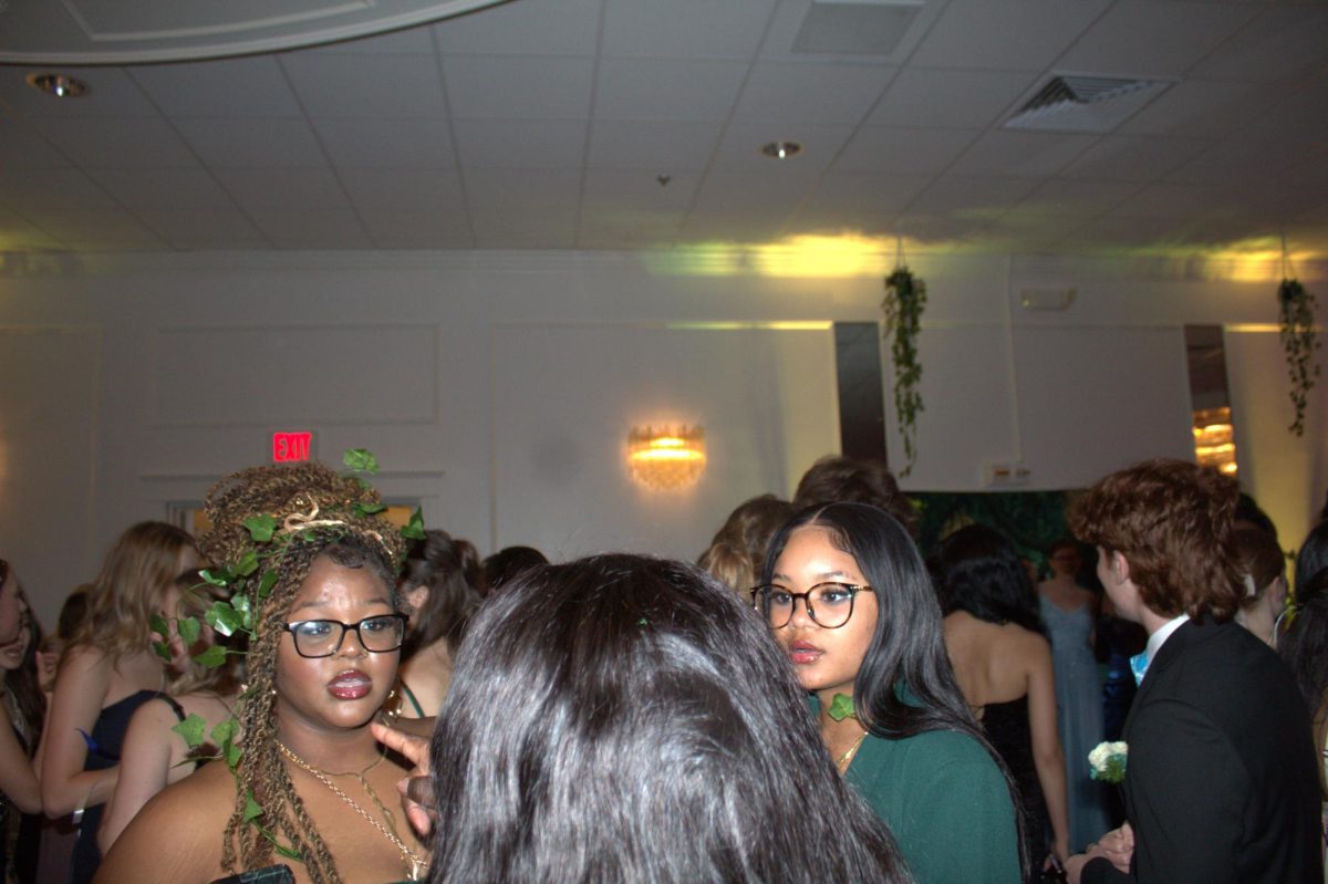 Having a heated discussion.