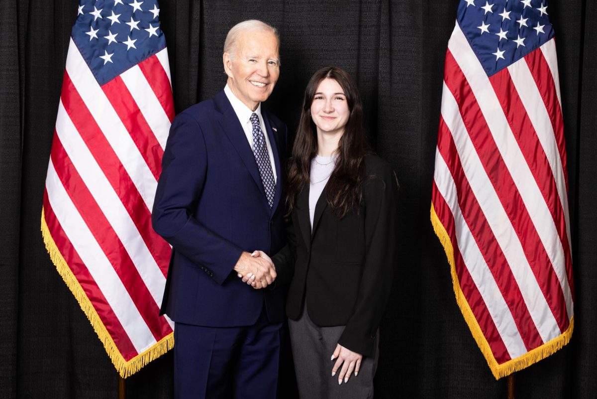 President Biden and Kate Patton (jr.)