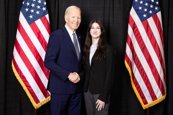 President Biden and Kate Patton (jr.)
