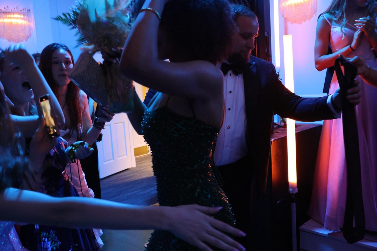 Queen celebrating