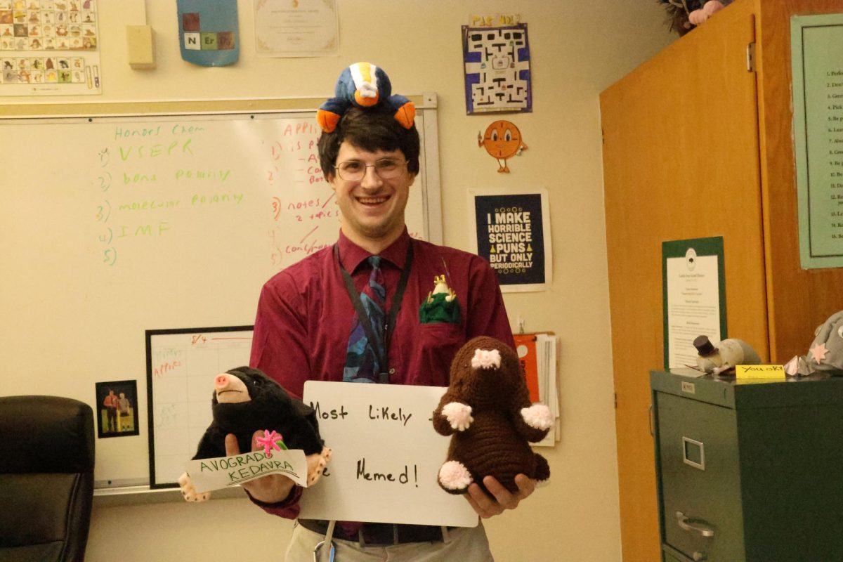 Mr. Parker wins "most likely to be memed"