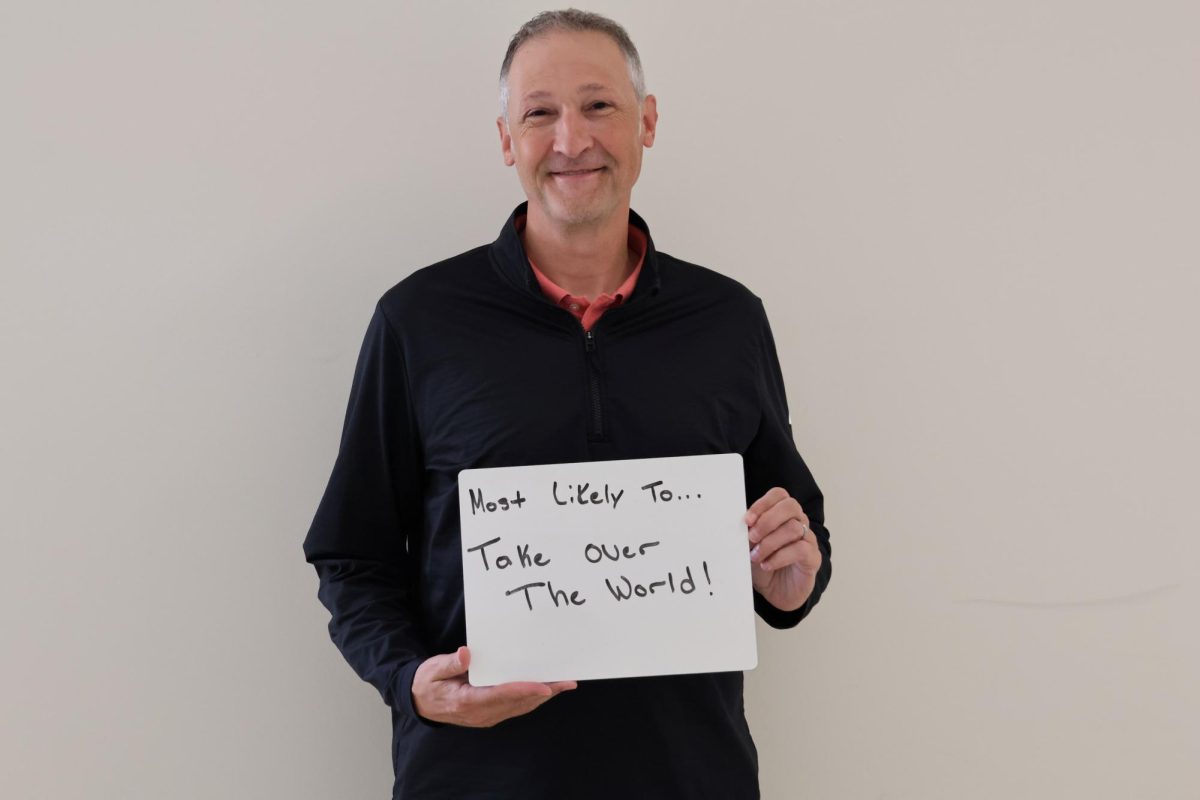 Mr. Henry wins "Most likely to take over the world"
